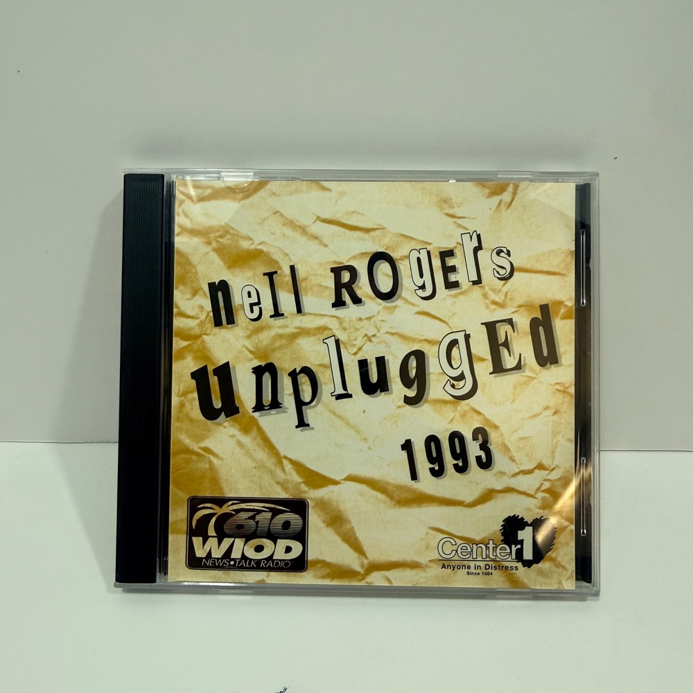 Neil Rogers Unplugged 1993 CD WIOD 610 Radio Comedy Album Good Condition Rare